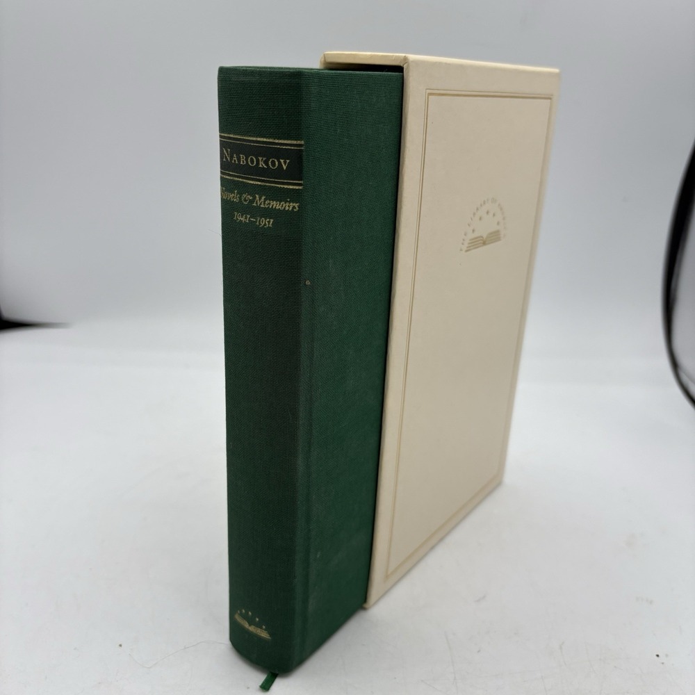 Vladimir Nabokov Novels Memoirs 1941-1951 Library of America 87 Case Folio